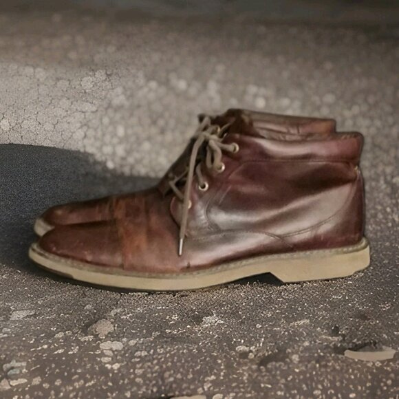 Sperry Top Sider Commander Boot Men 11.5 Brown Leather Lace Up Chukka Shoes main image 3